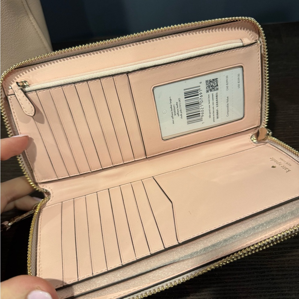 Kate Spade Blush Pink Wallet